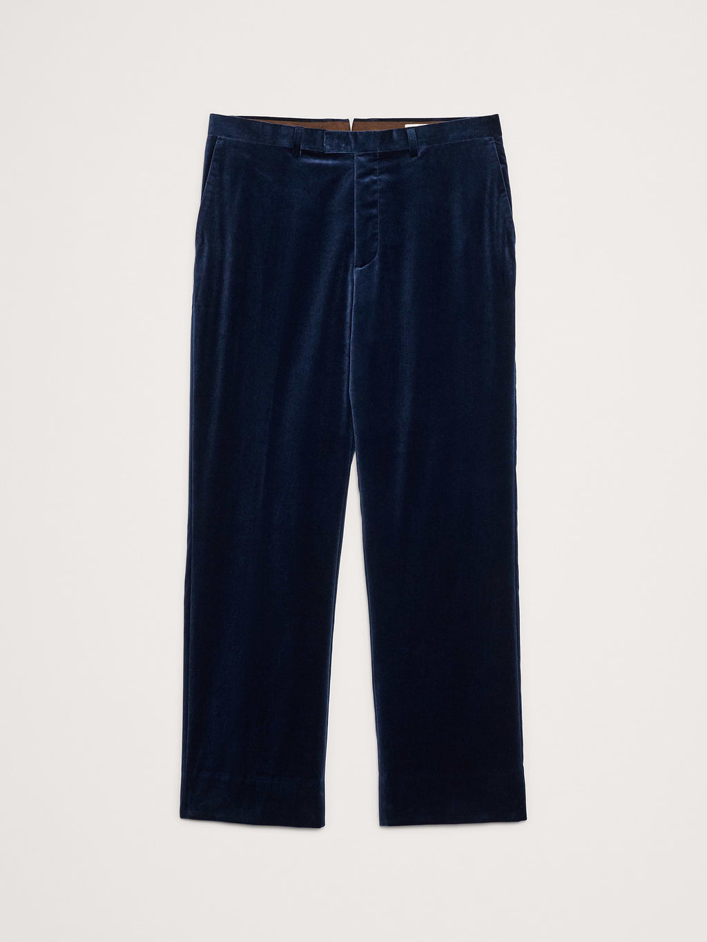 Straight Velvet Pant - Horizon Blue