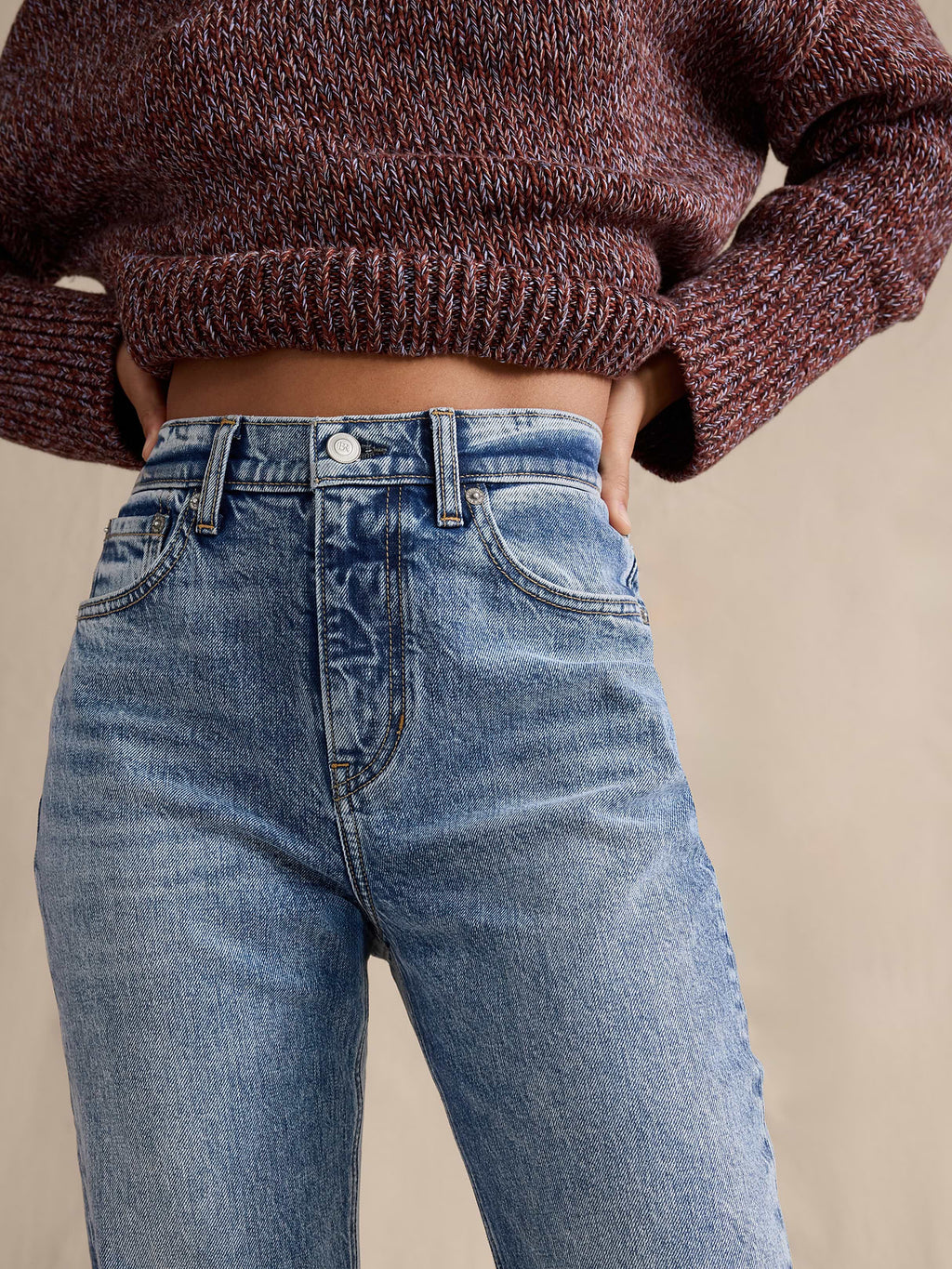 High-Rise Bootcut Jean - Light Wash
