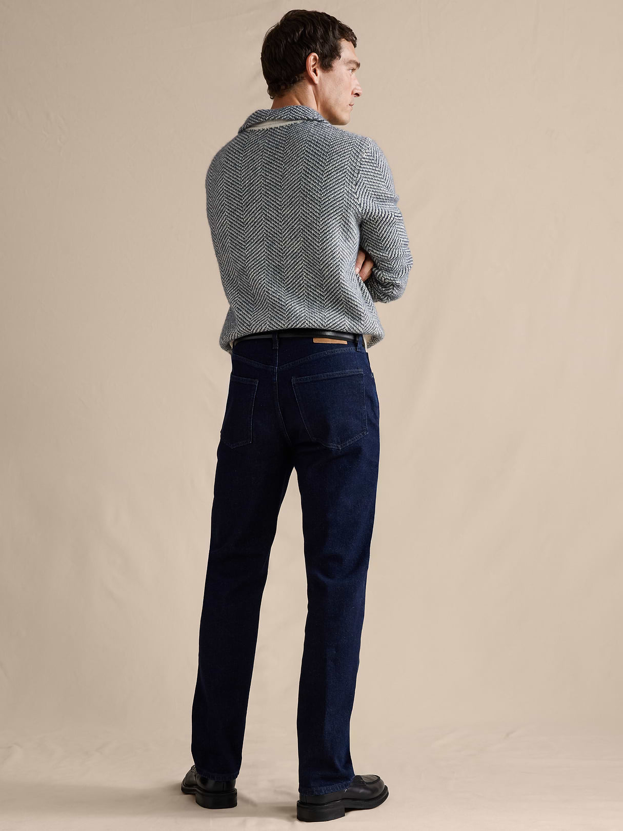 Straight Authentic Jean - Rinse Dark Wash