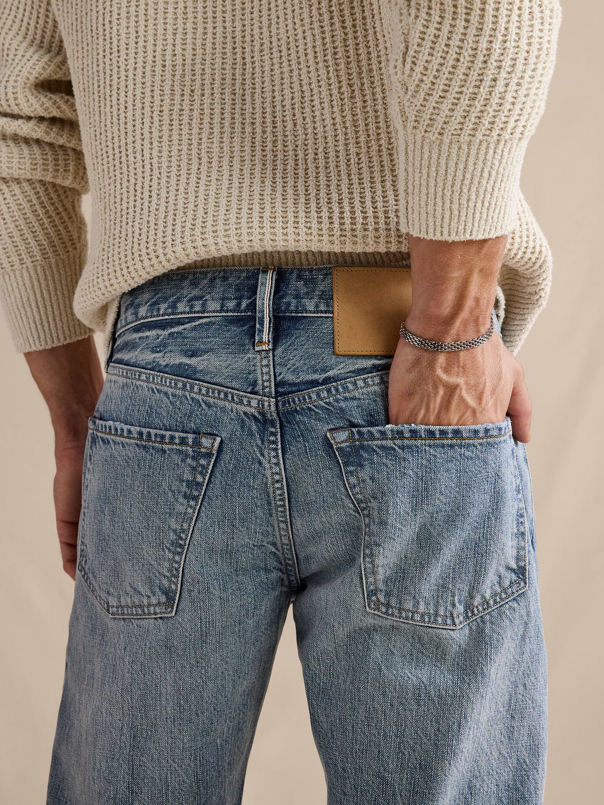 Slim Selvedge Jean - Light Wash