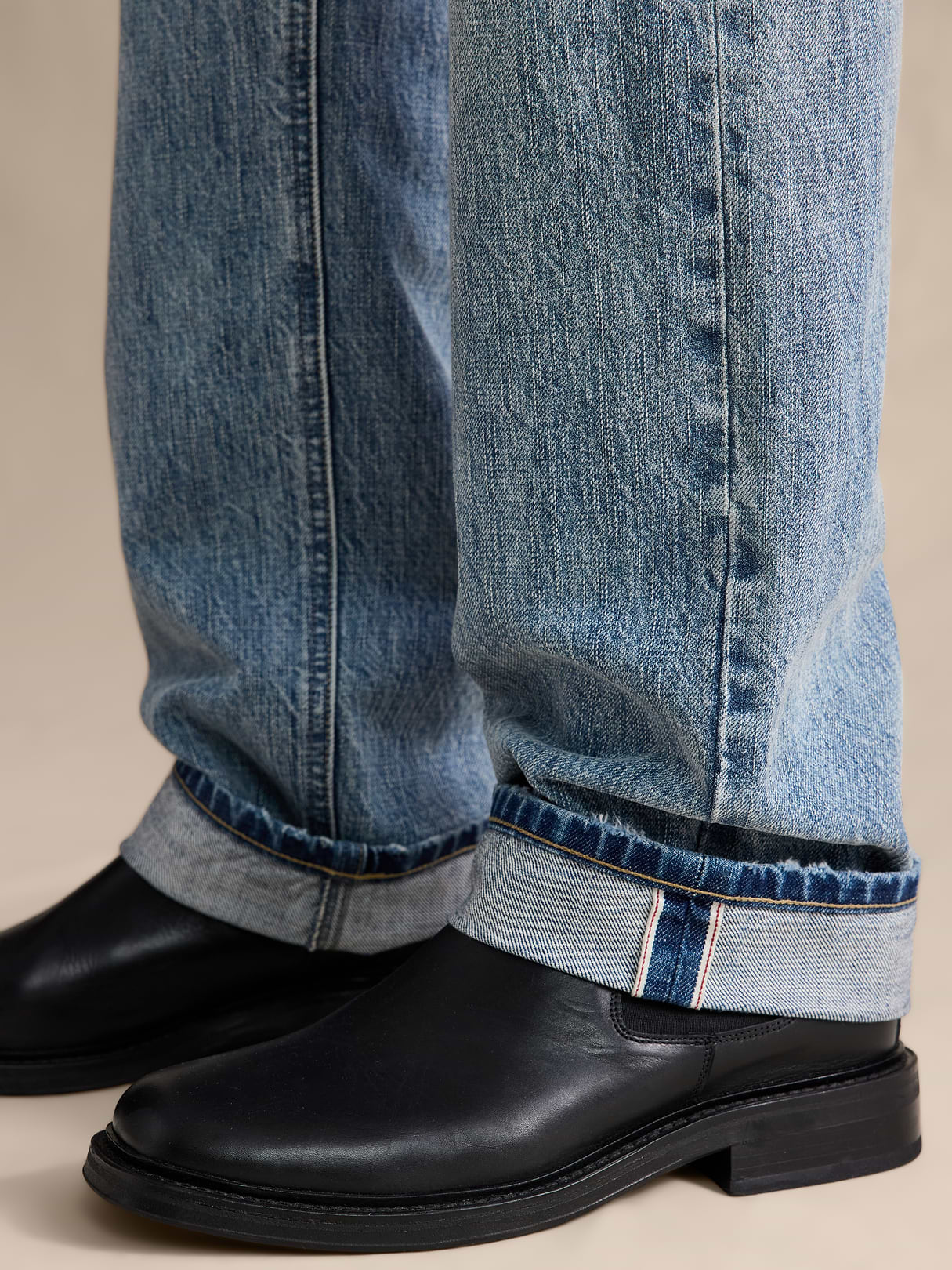 Straight Selvedge Jean - Light Wash