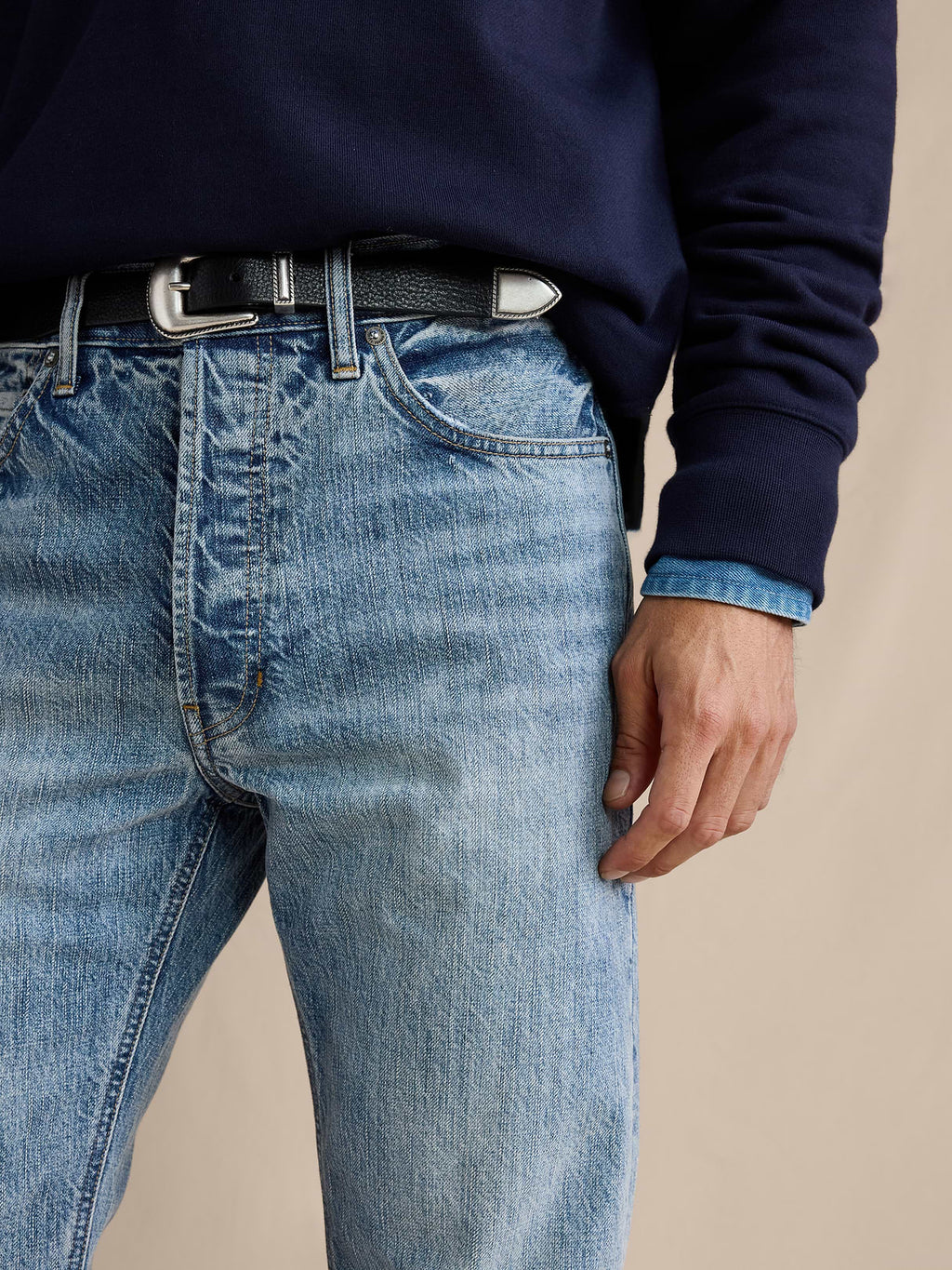Straight Selvedge Jean - Light Wash