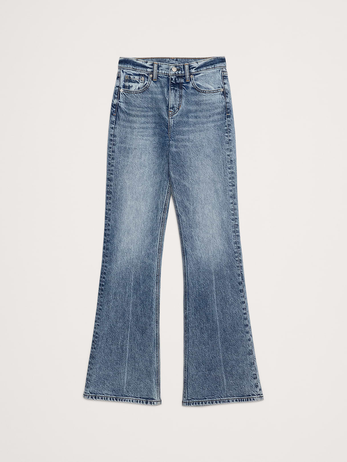 High-Rise Bootcut Jean - Light Wash