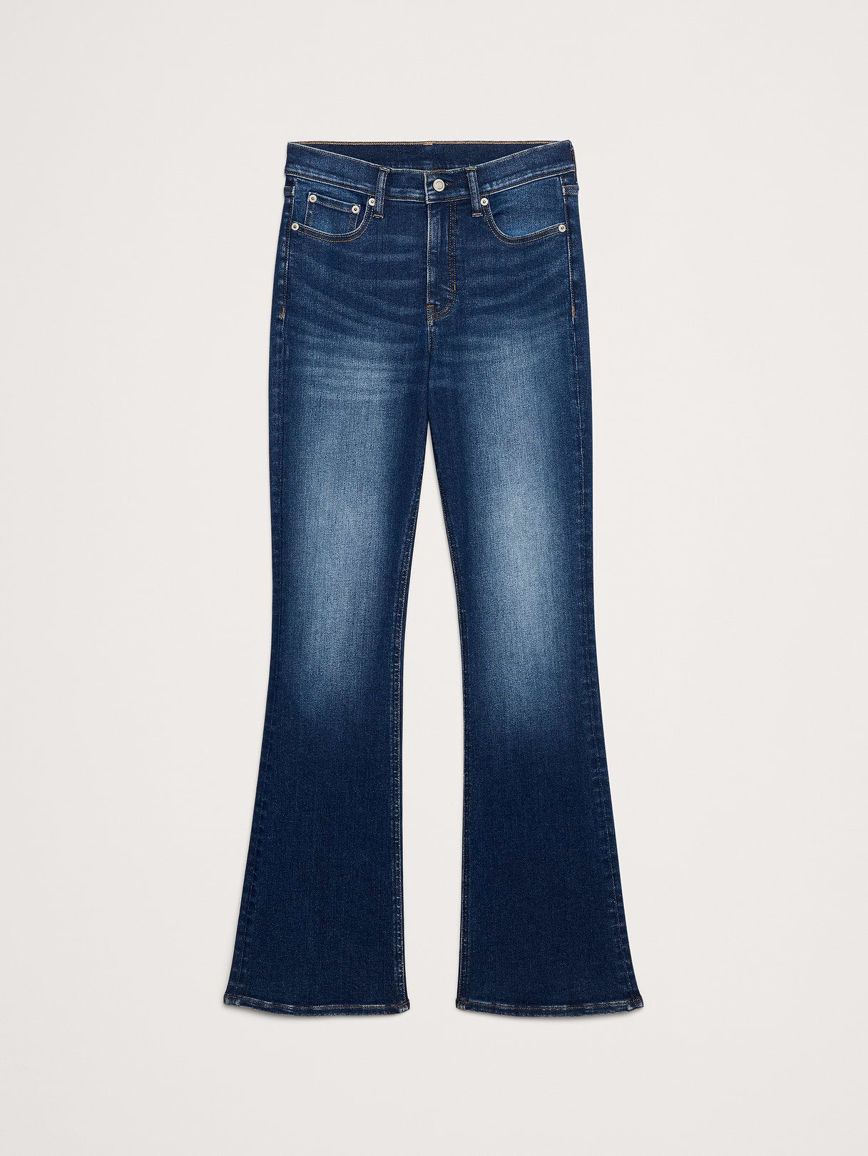 Mid-Rise Flare Jean - Medium Wash