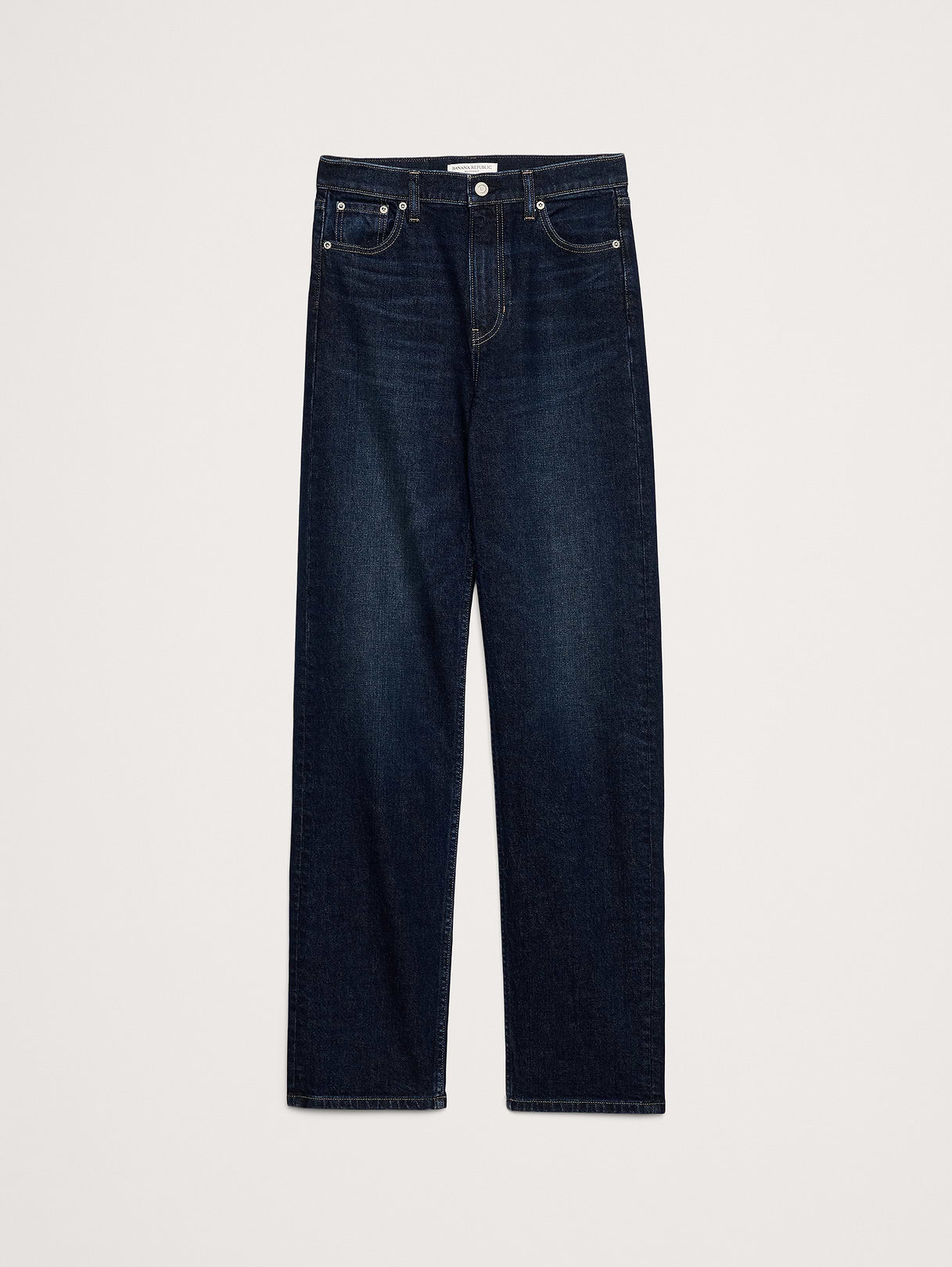 High-Rise 90S Straight Jean - Dark Wash