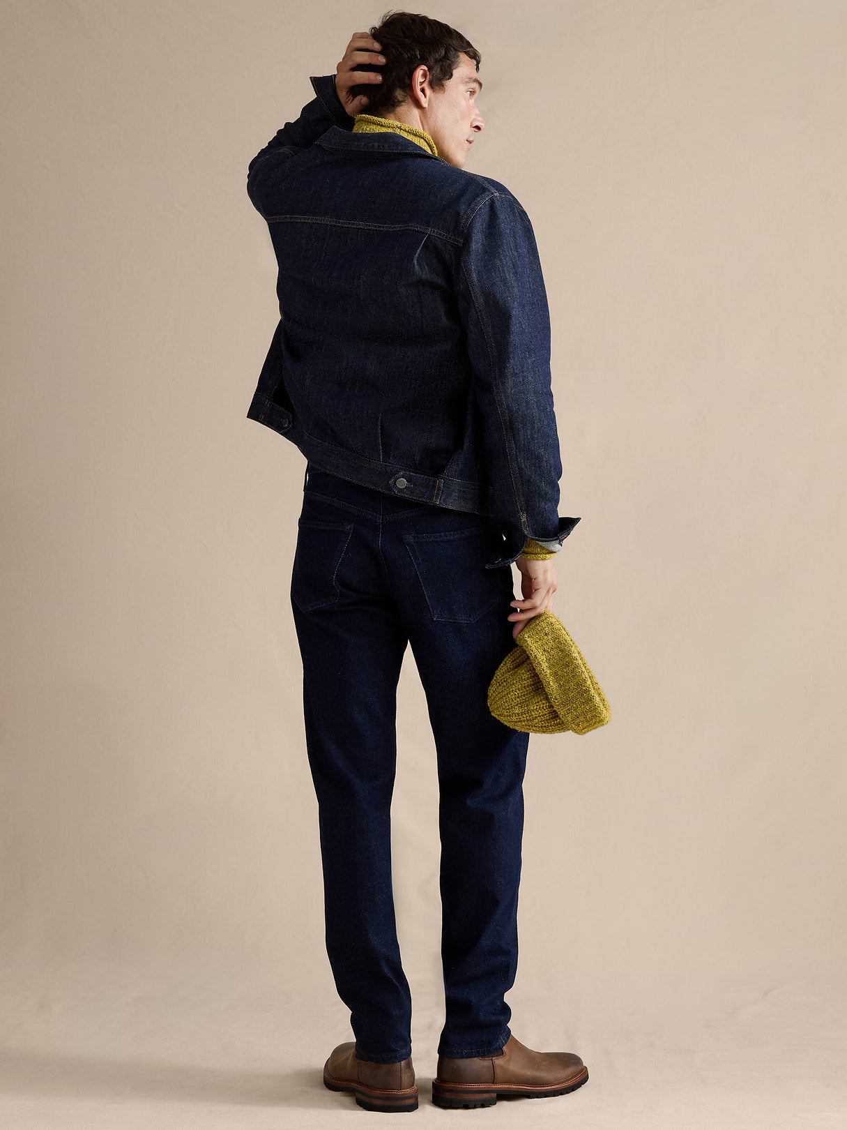 Slim Authentic Denim - Rinse Dark Wash