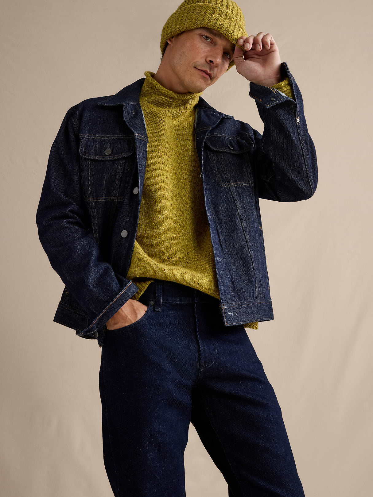 Slim Authentic Denim - Rinse Dark Wash