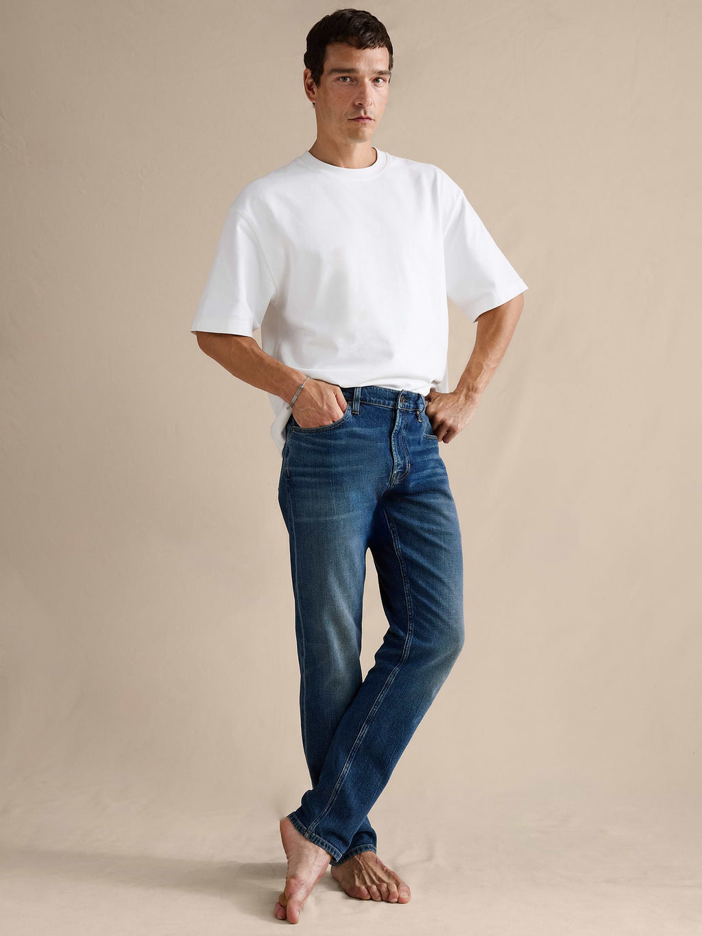 Slim Authentic Denim - Medium Wash
