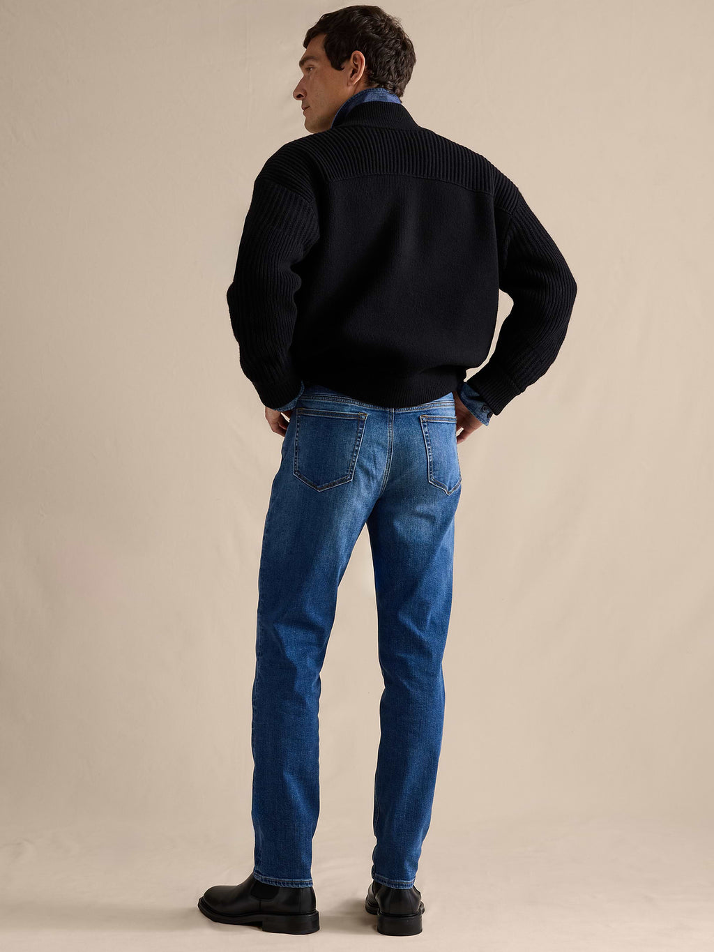 Athletic Luxe Traveler Jean - Medium Wash