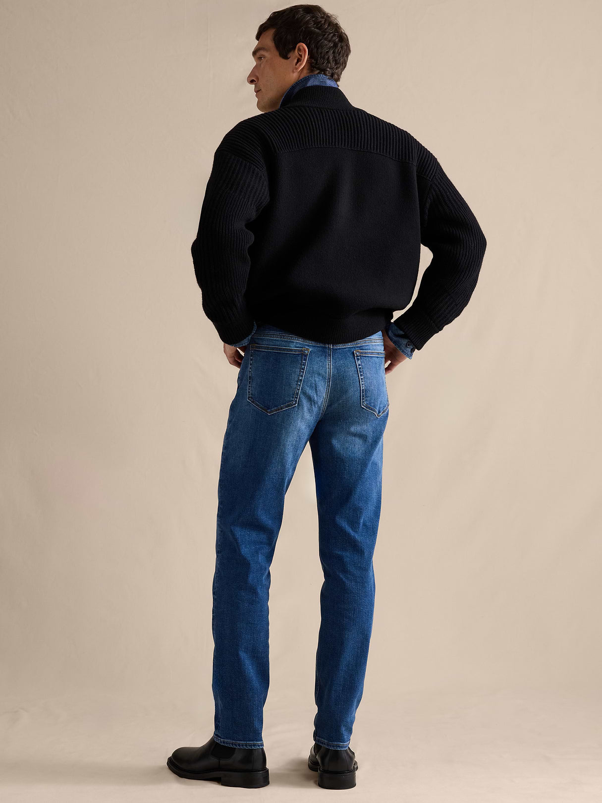 Athletic Luxe Traveler Jean - Medium Wash