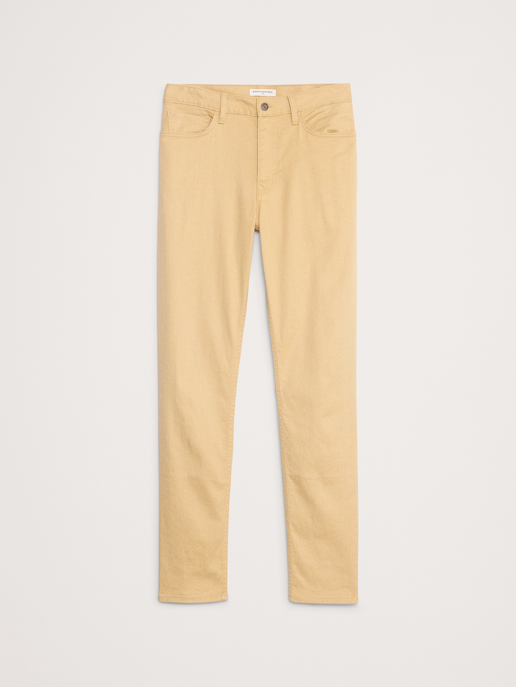 Slim Linen-Cotton Traveler Pant - Sahara Sun Yellow