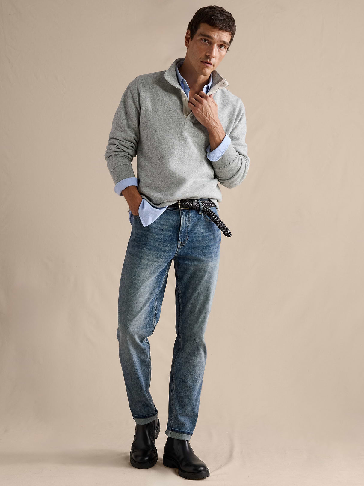 Athletic Luxe Traveler Jean - Vintage Medium Wash