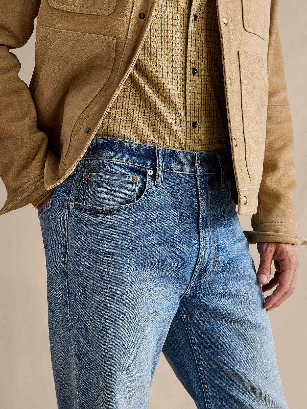 Straight Authentic Jean - Light Wash