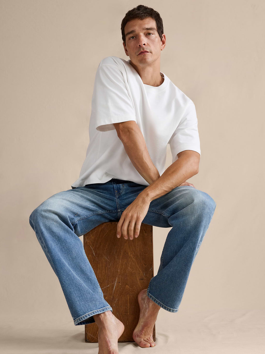 Straight Authentic Jean - Light Wash