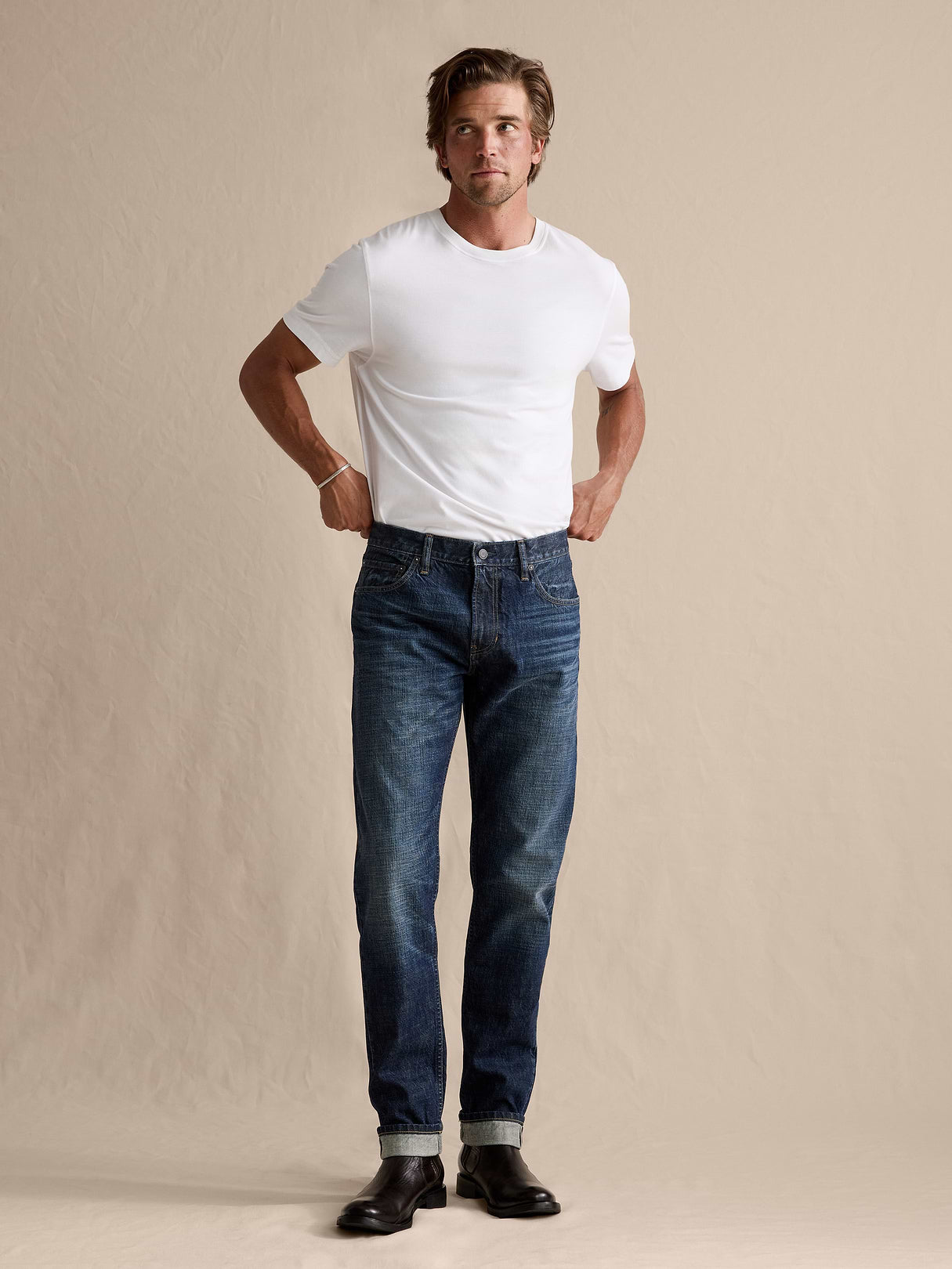 Slim Selvedge Jean - Dark Vintage Wash