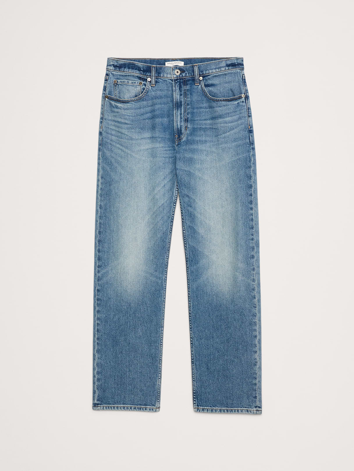 Straight Authentic Jean - Light Wash