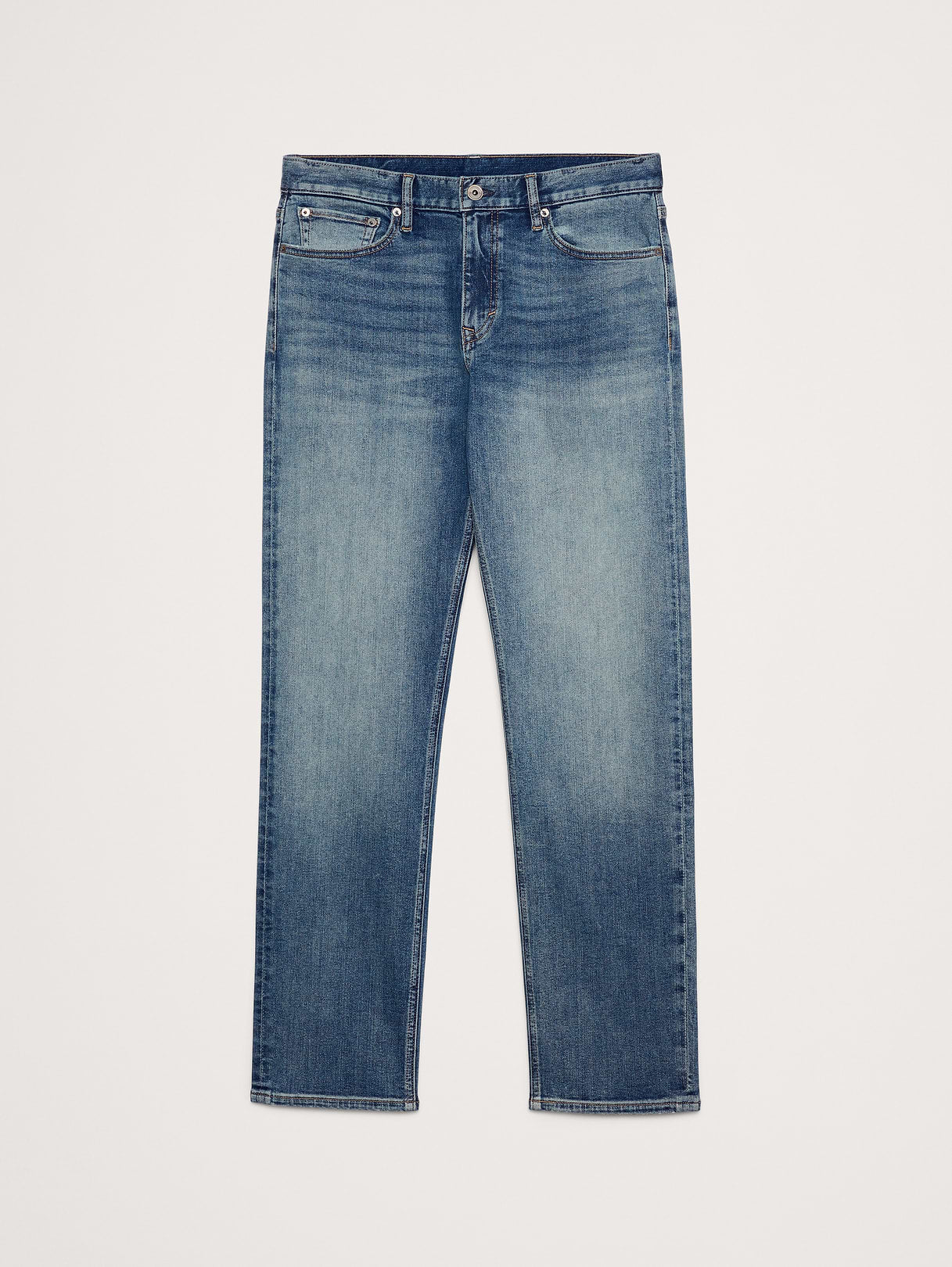 Straight Luxe Traveler Jean - Vintage Medium Wash