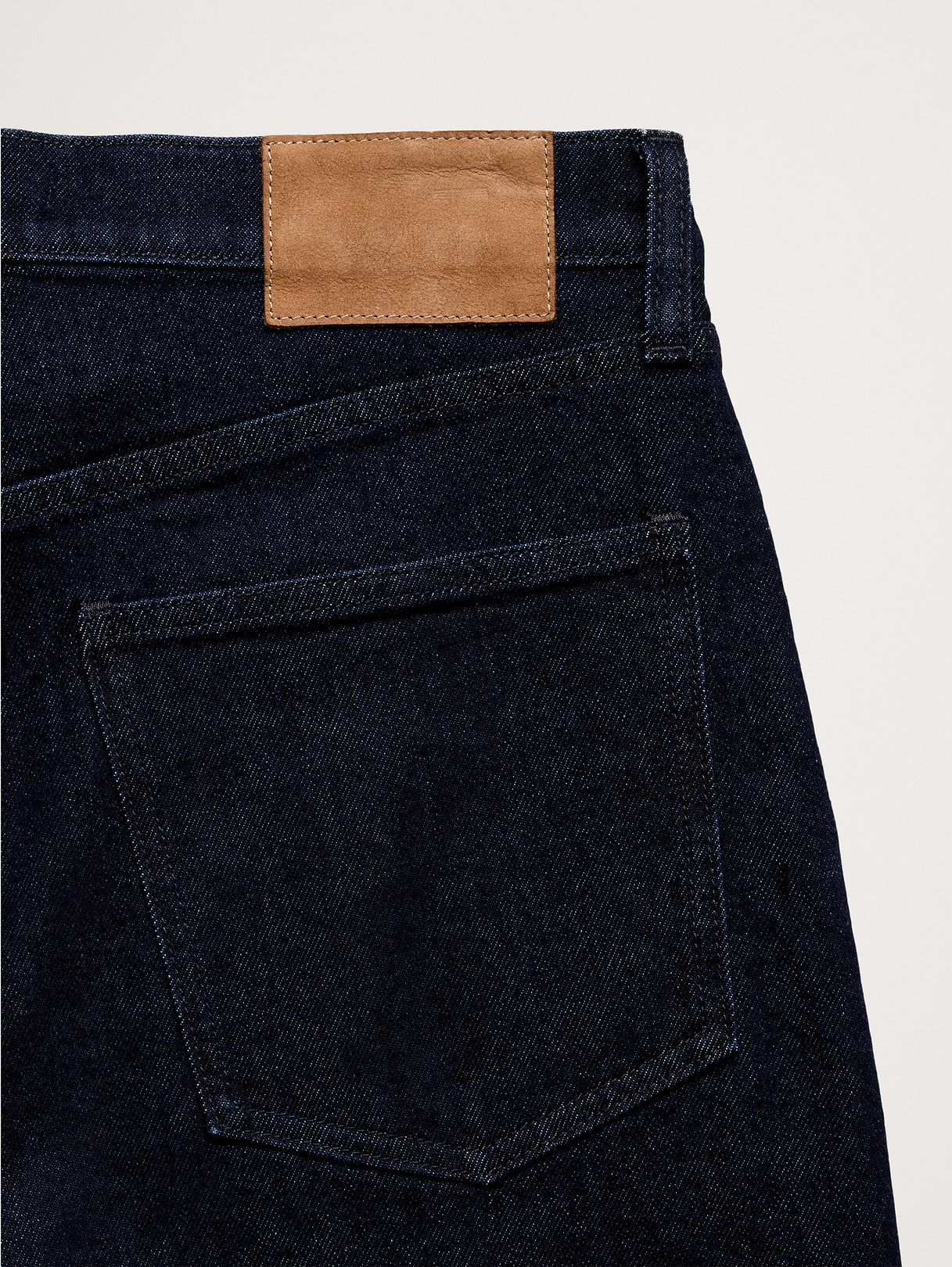Straight Authentic Jean - Rinse Dark Wash