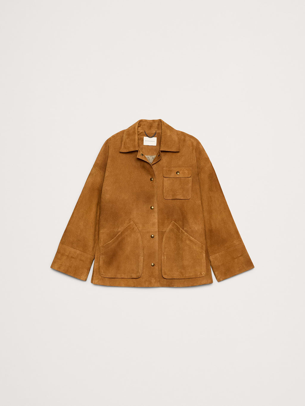 Heritage Suede Jacket - Camel