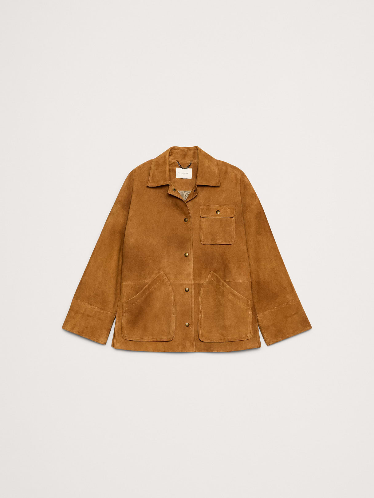 Heritage Suede Jacket - Camel