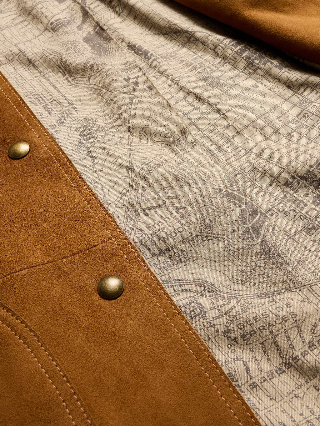 Heritage Suede Jacket - Camel