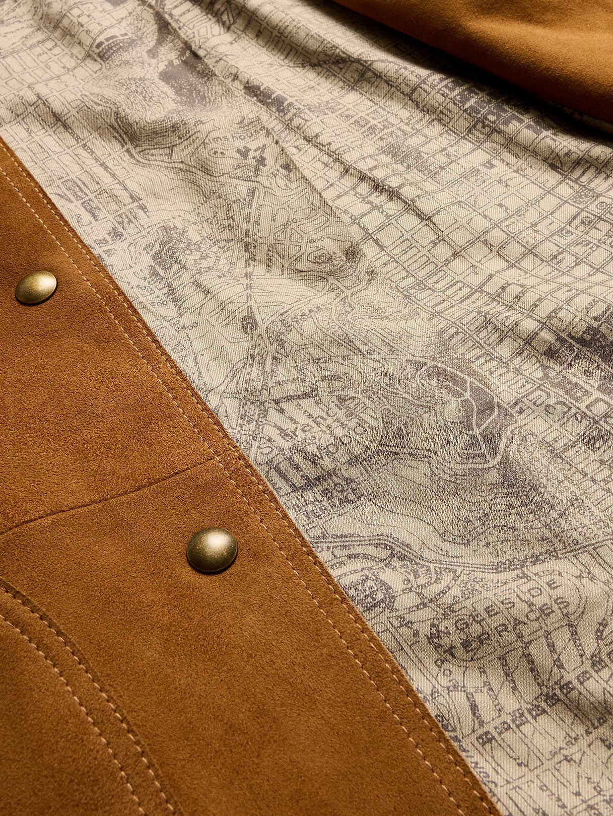 Heritage Suede Jacket - Camel