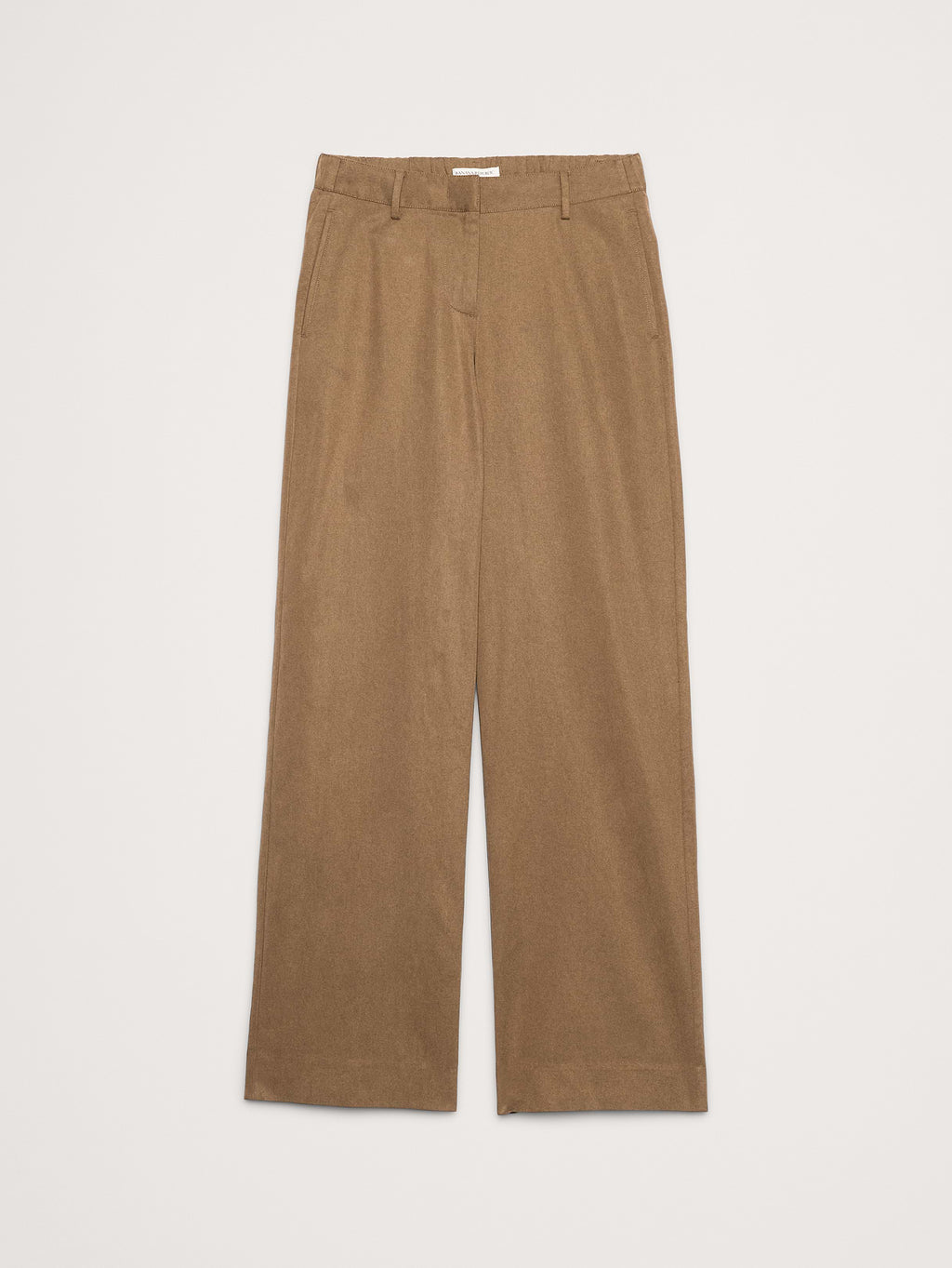 The Everyday Wide-Leg Pant in Tencel™-Cotton - Saddle Brown