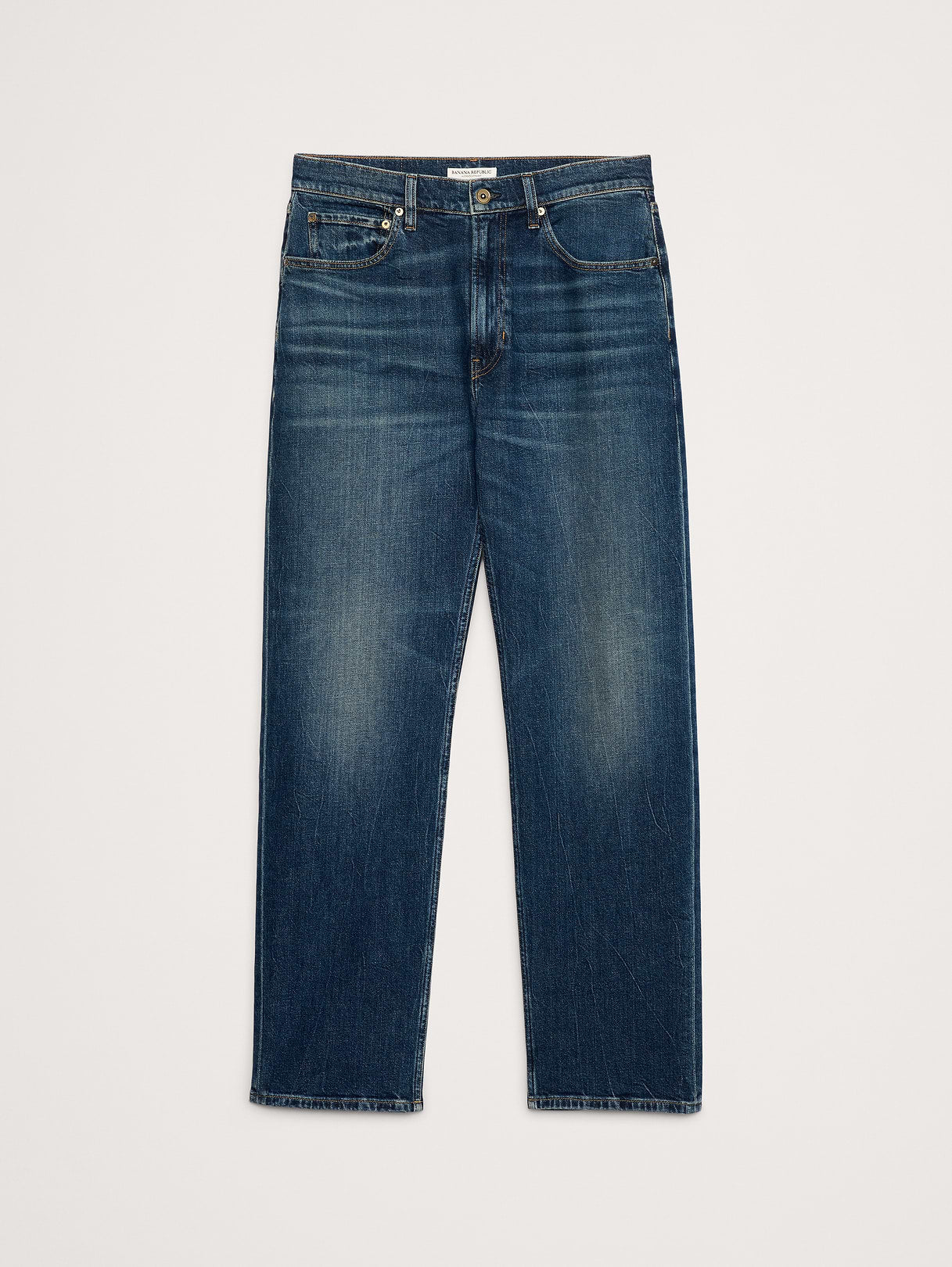 Straight Authentic Jean - Medium Wash