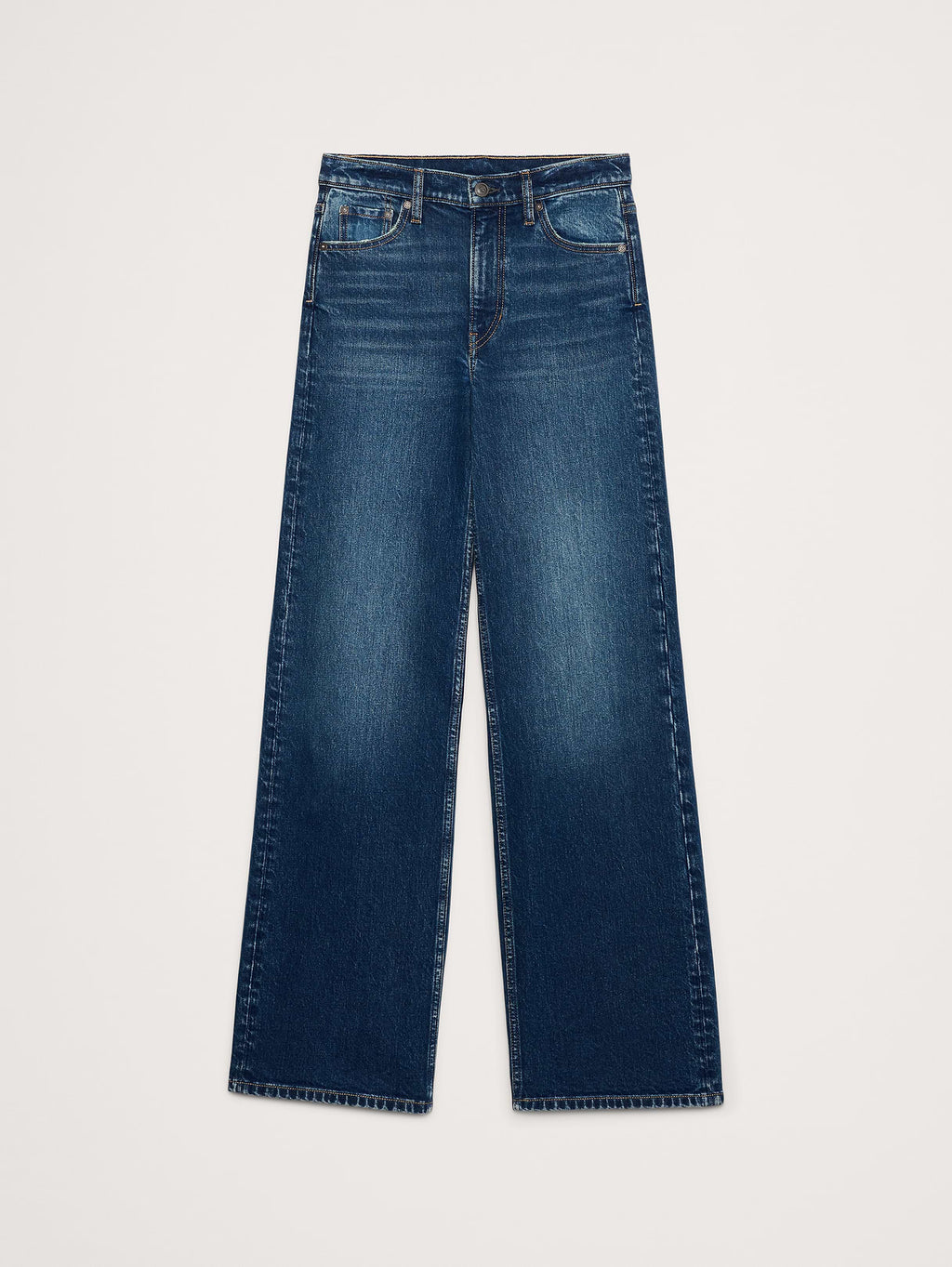 The Icon Classic Wide-Leg Jean - Medium Wash