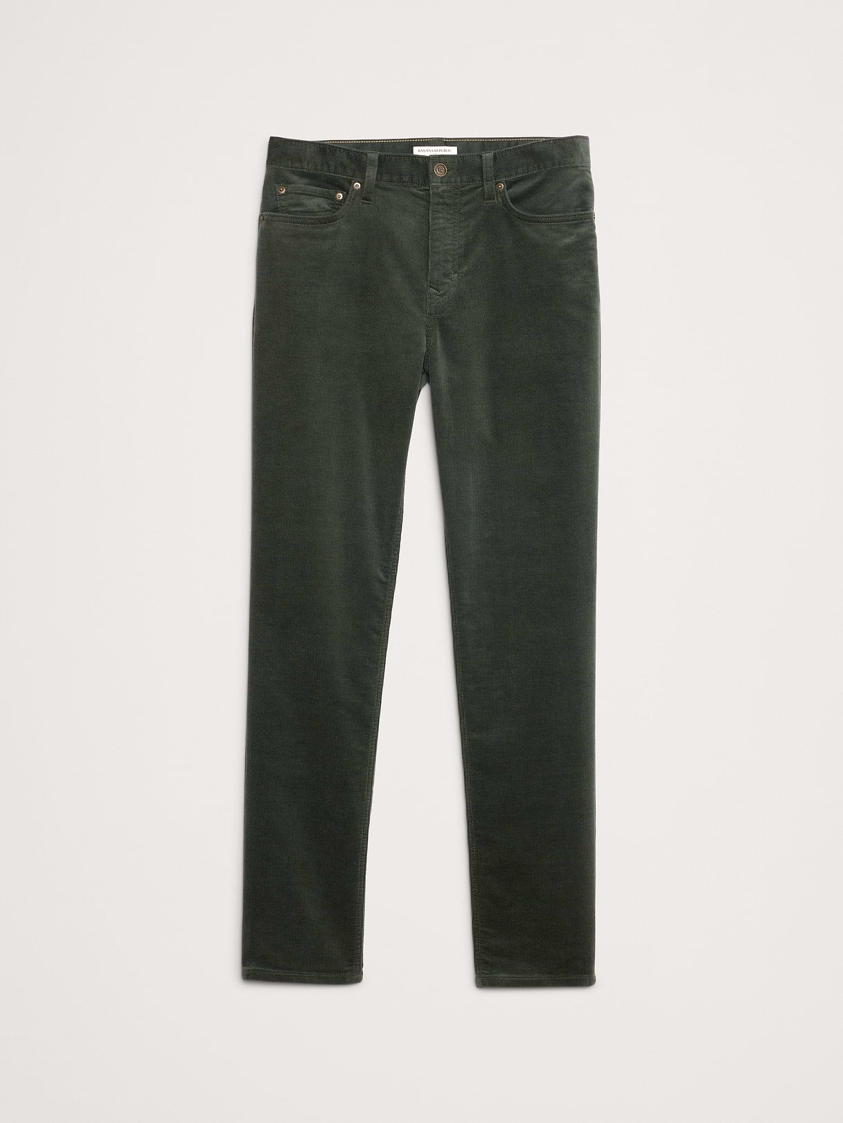 Slim Stretch-Corduroy Traveler Pant - Sage Green