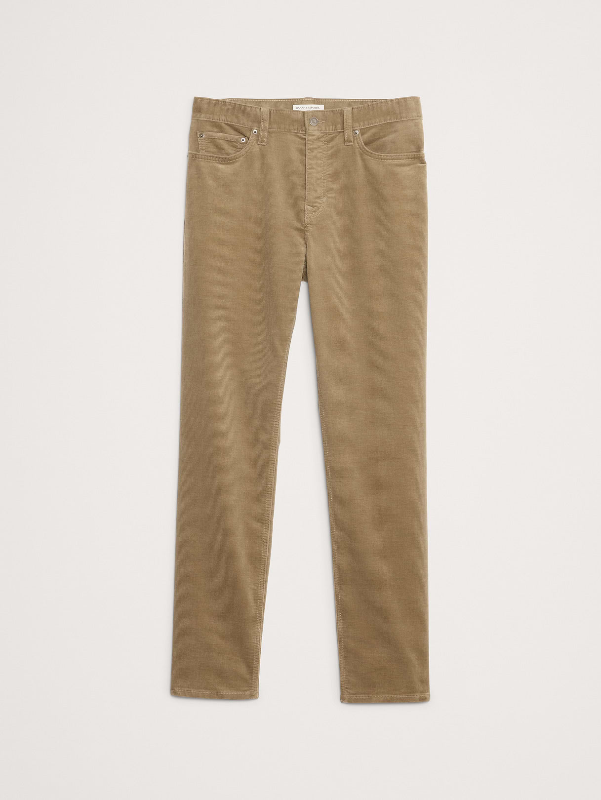 Slim Stretch-Corduroy Traveler Pant - Sand Beige