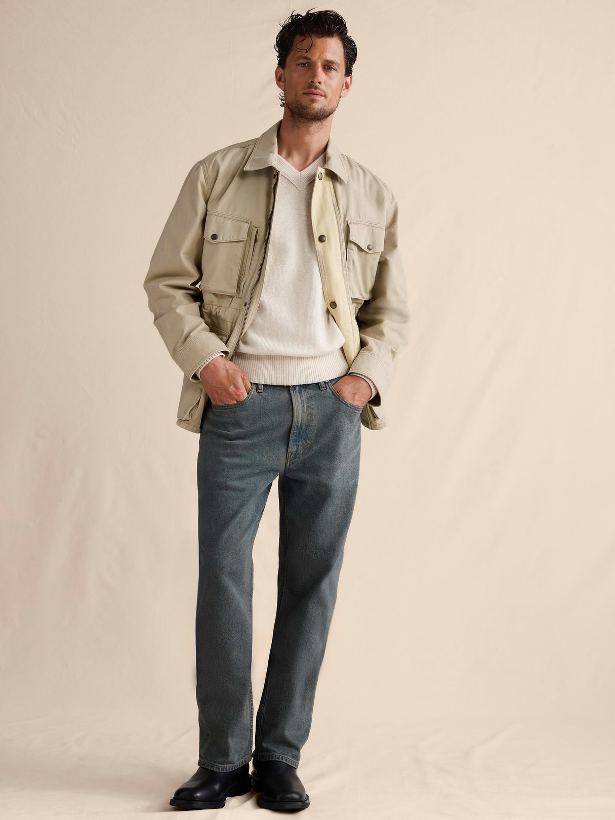 Straight Authentic Jean - Tinted Rinse