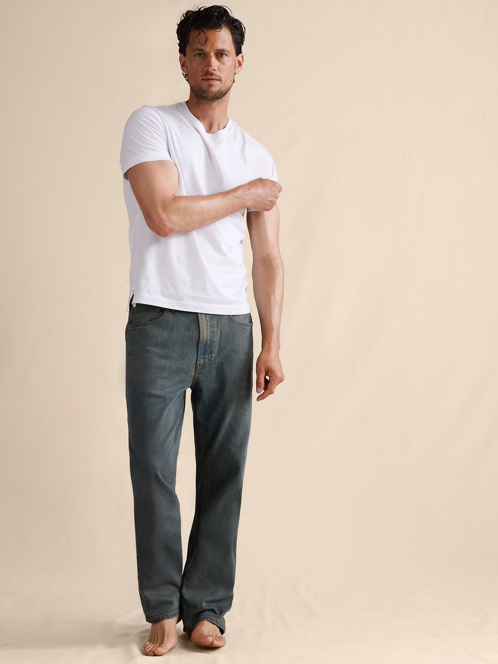 Straight Authentic Jean - Tinted Rinse