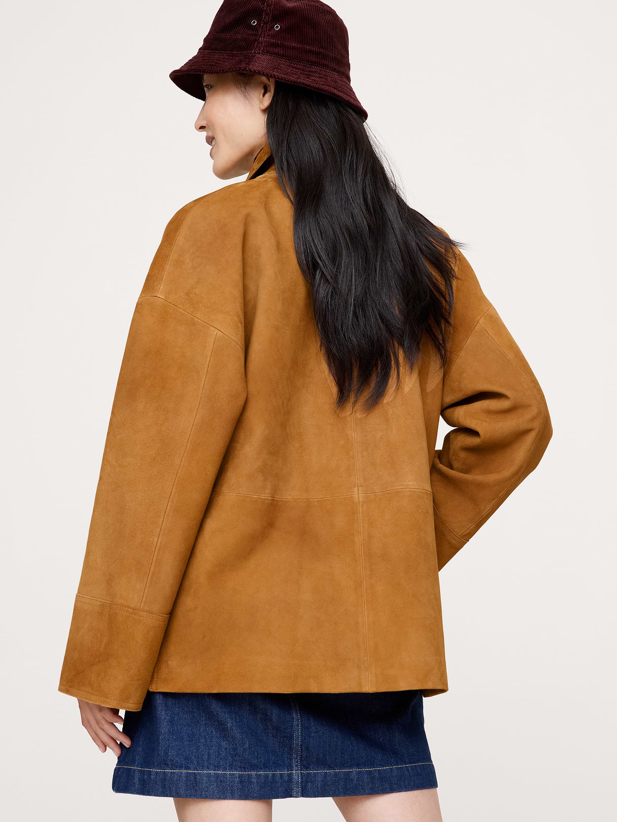 Heritage Suede Jacket - Camel