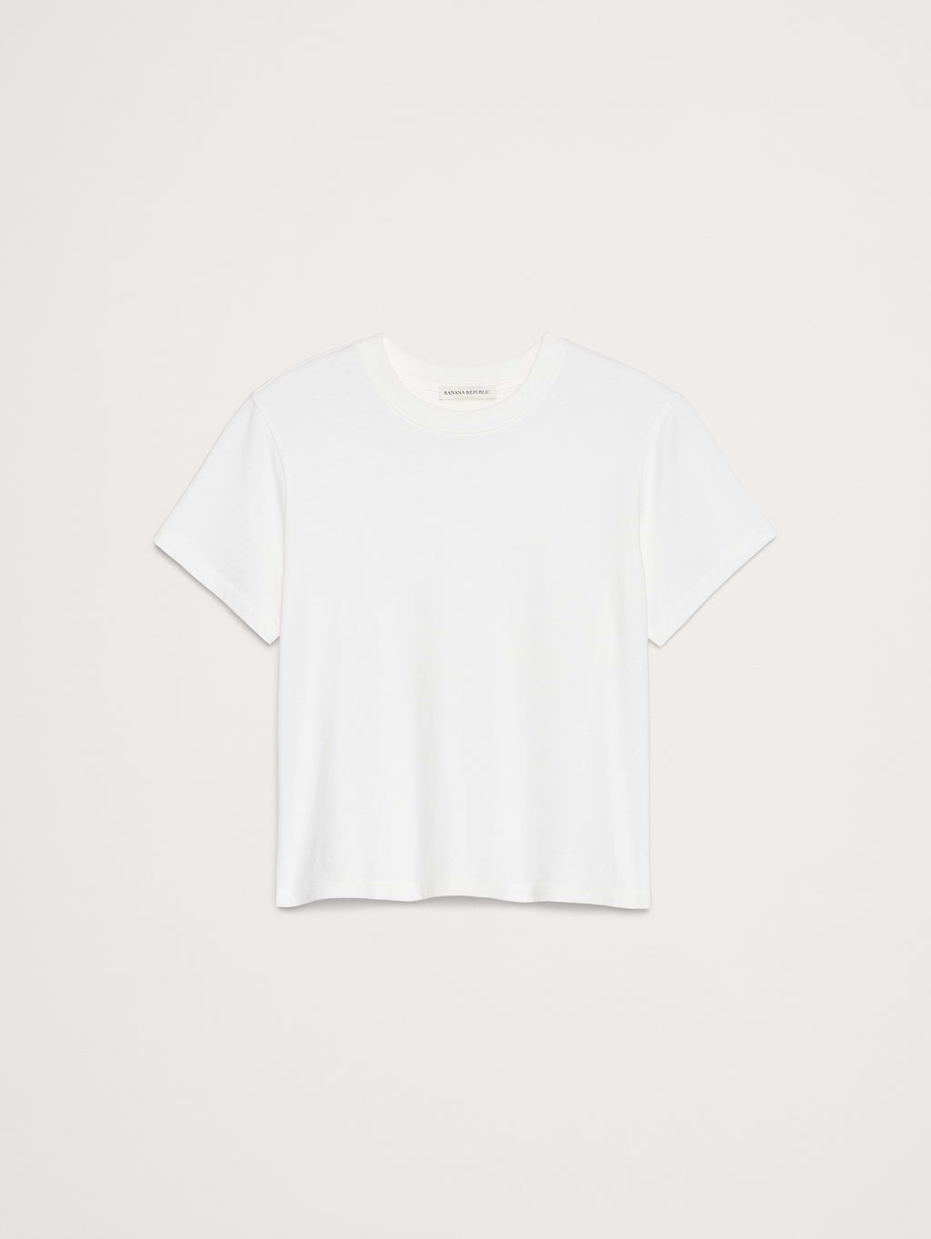 Vintage Cotton Crew-Neck T-Shirt - White
