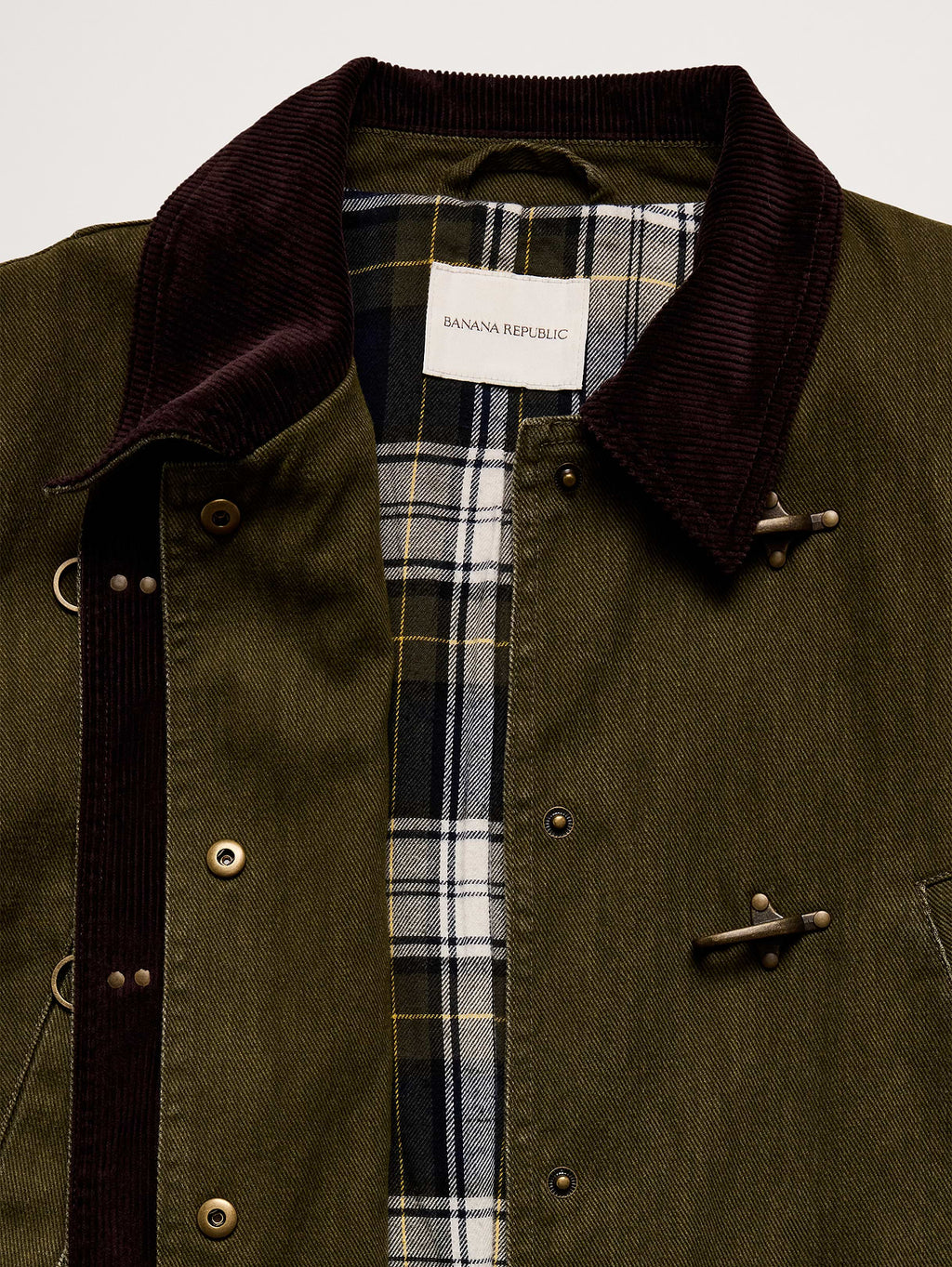Barn Coat - Olive Green