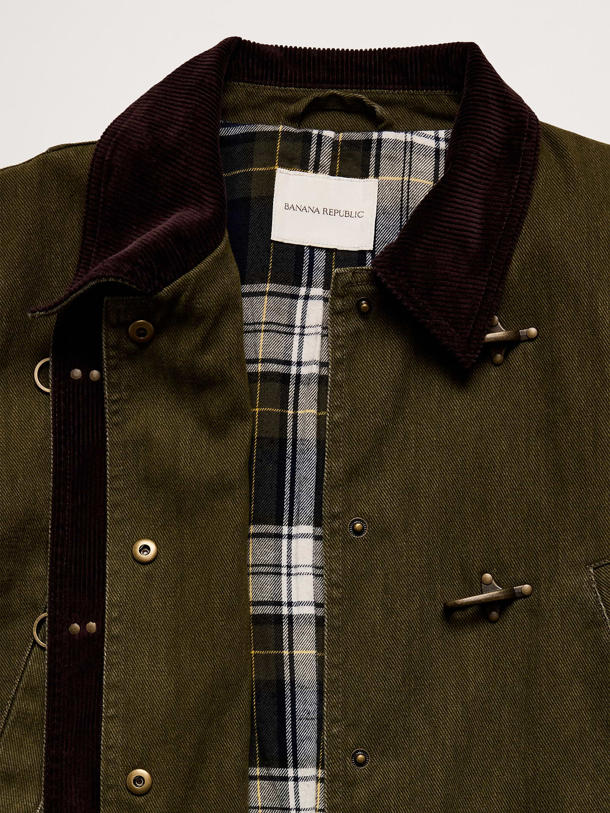 Barn Coat - Olive Green