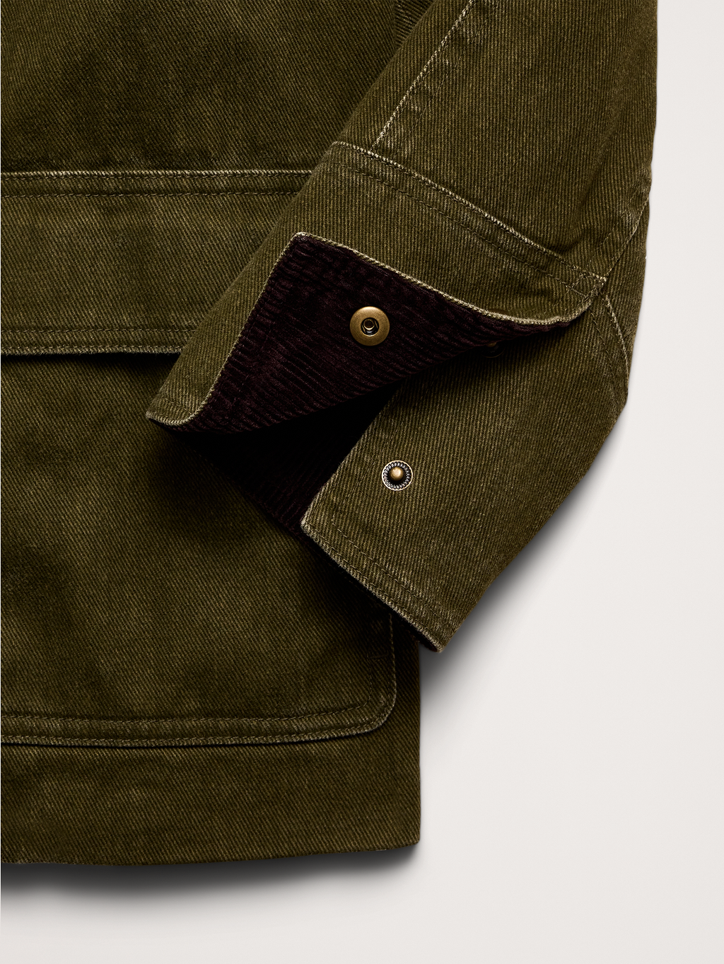 Barn Coat - Olive Green