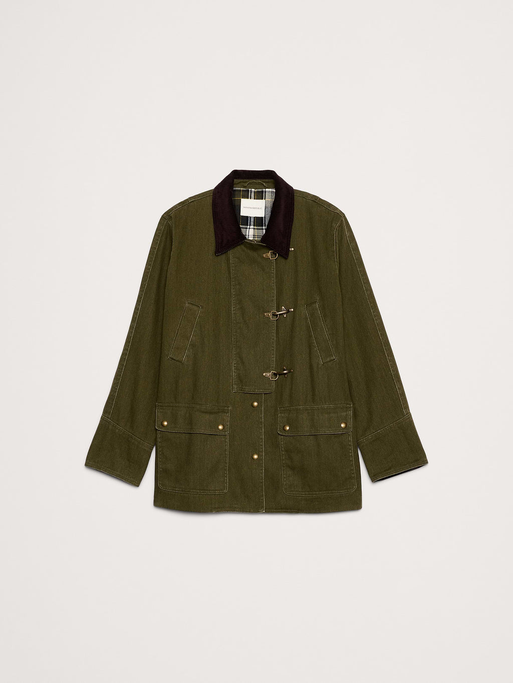 Barn Coat - Olive Green