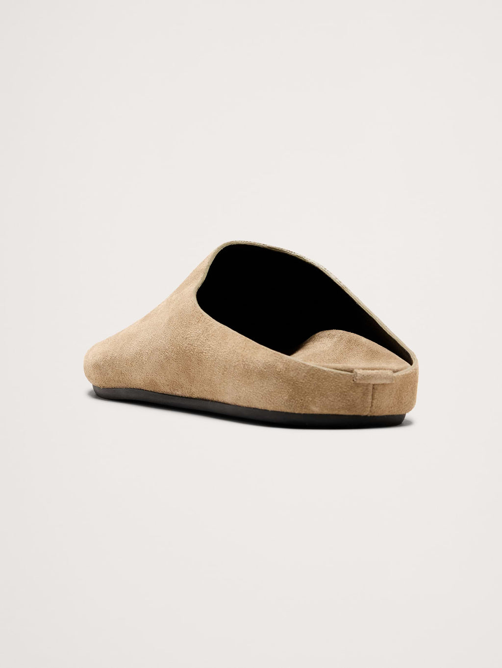 Leather Essential Clog - Taupe Suede