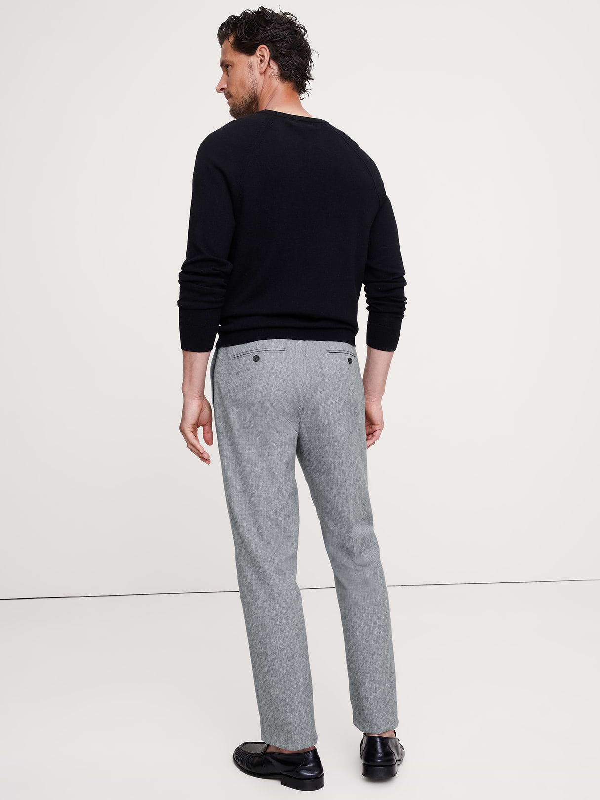 Slim Wrinkle-Resistant Dress Pant - Medium Blue