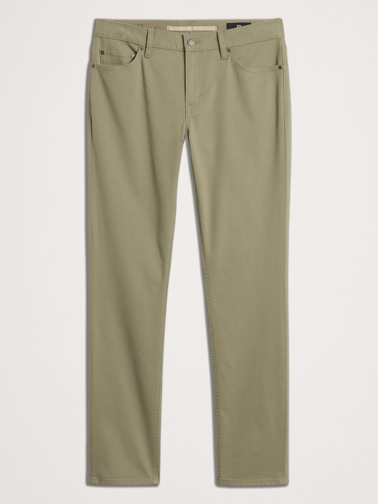 Slim Traveler Pant - Light Olive Green