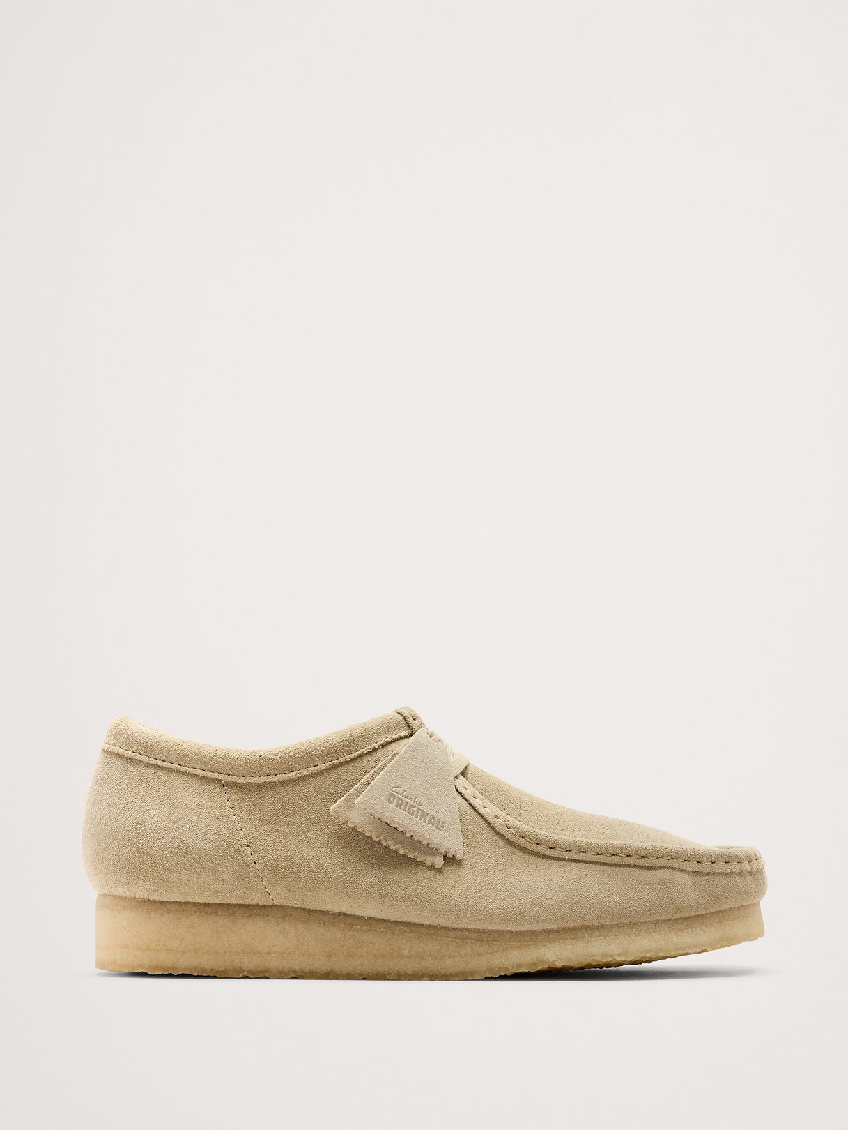 Suede Wallabee Shoe by Clark's Originals - Maple Sugar Suede