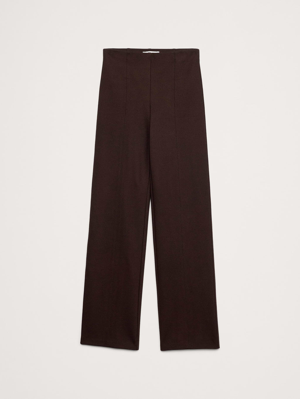 Fitted Everywhere Ponte Ankle Pant - Dark Brown