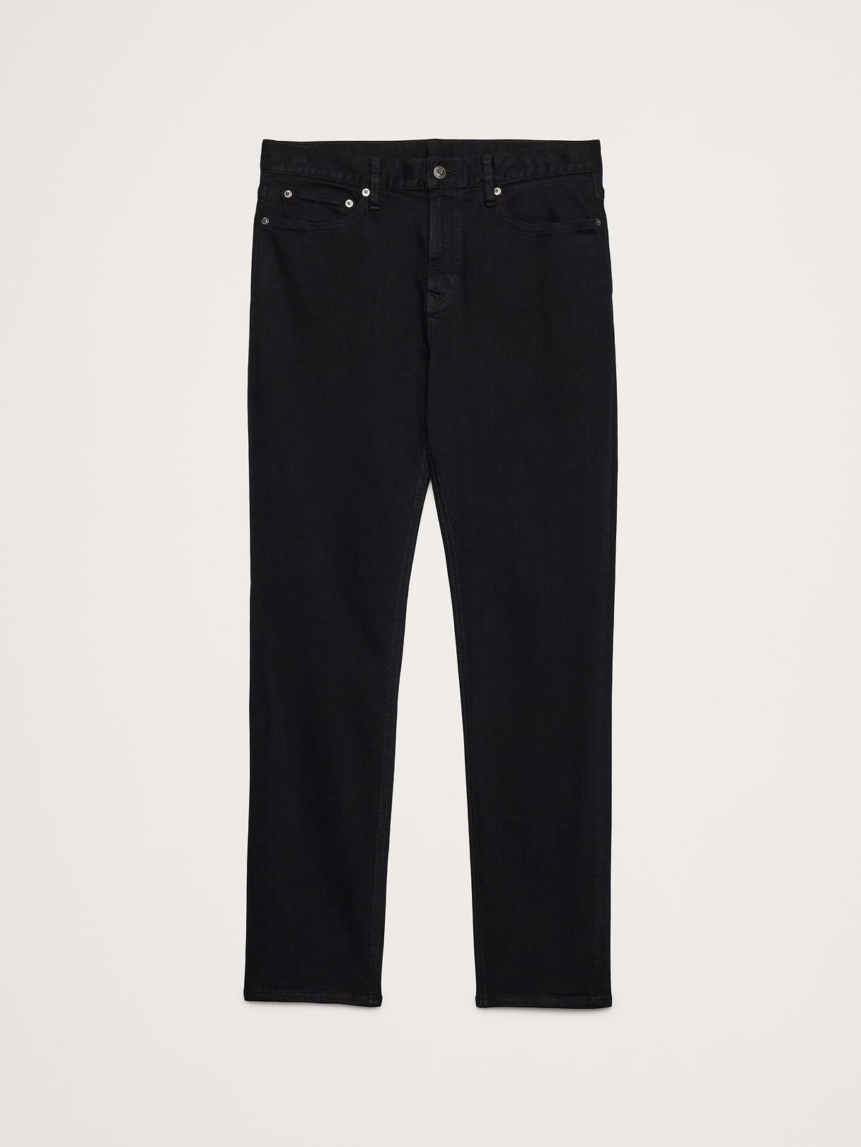 Slim Luxe Traveler Jean - Black