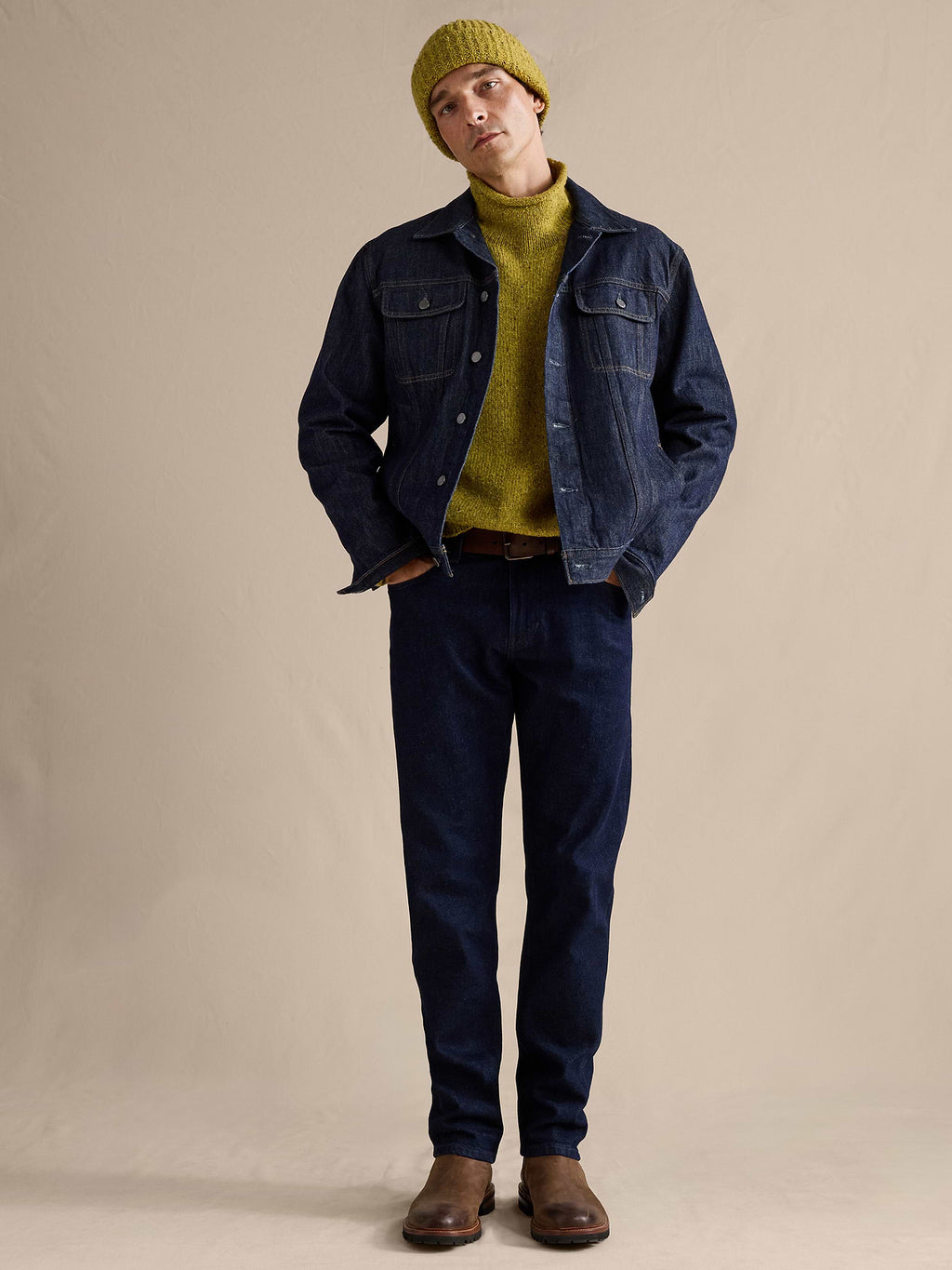 Slim Authentic Denim - Rinse Dark Wash