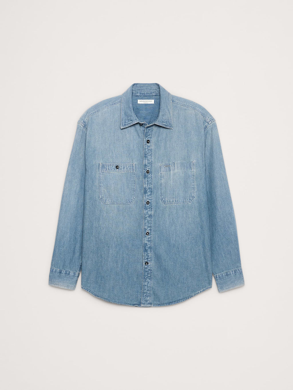 Relaxed-Fit Denim Shirt - Medium Blue