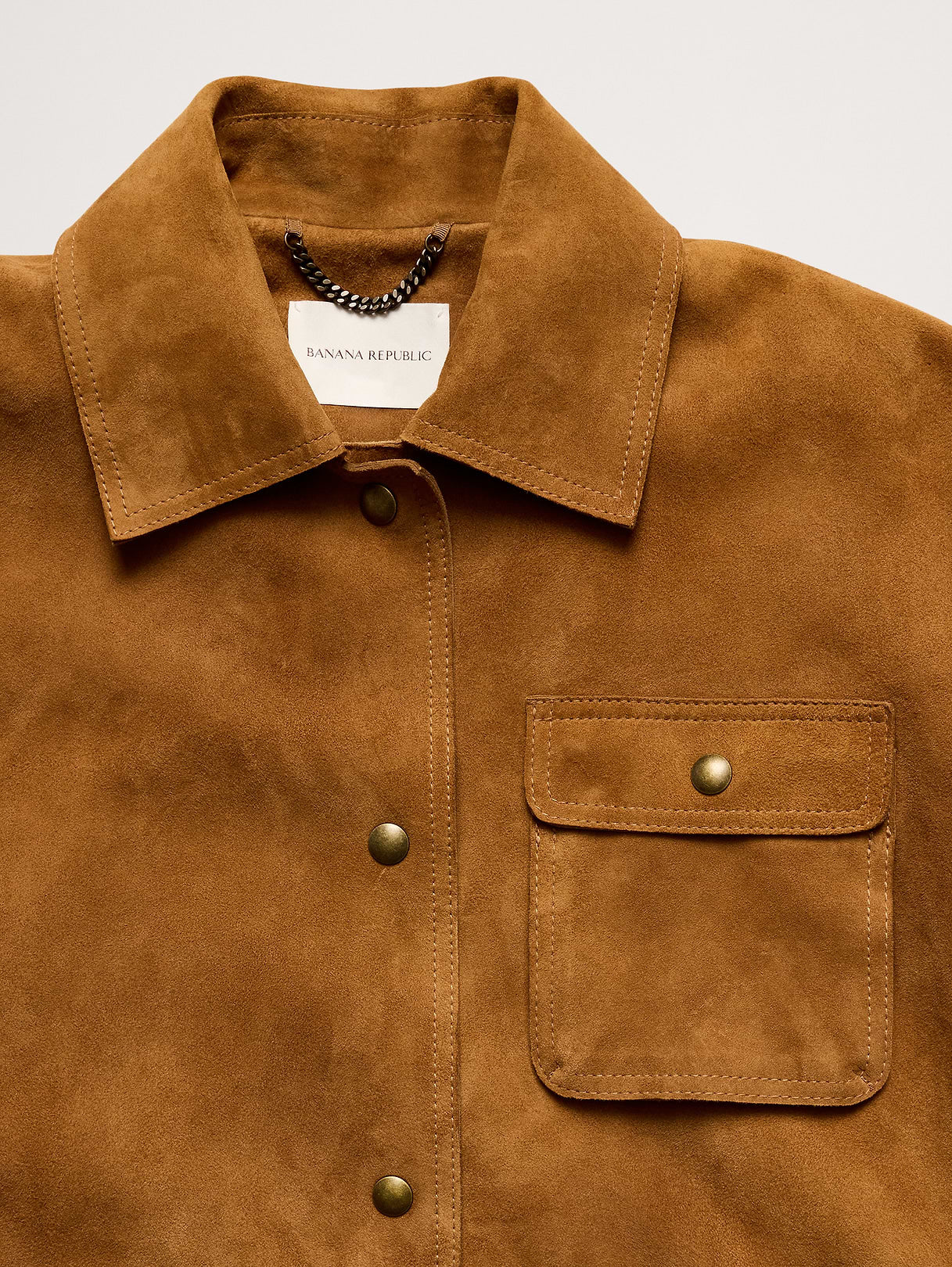 Heritage Suede Jacket - Camel