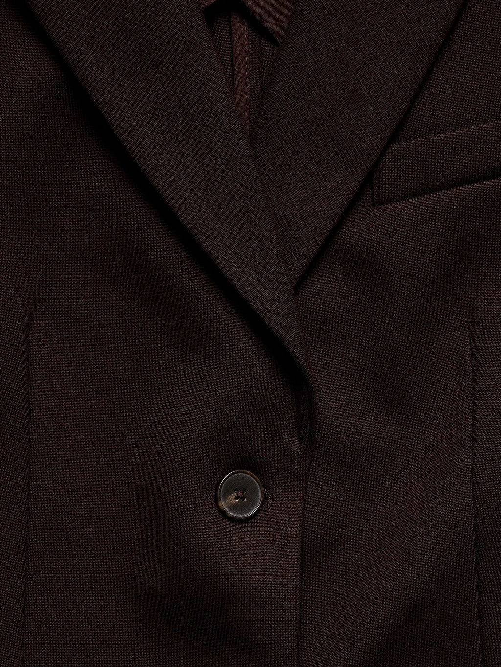 Slim Everywhere Ponte Blazer - Ganache Brown