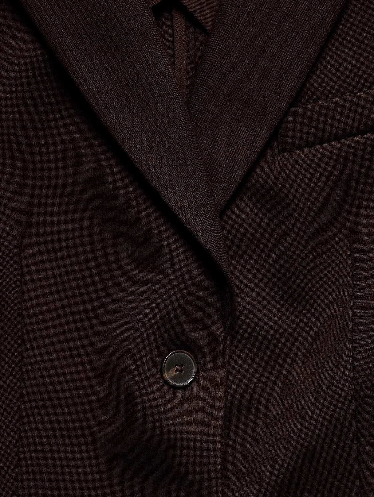 Slim Everywhere Ponte Blazer - Ganache Brown